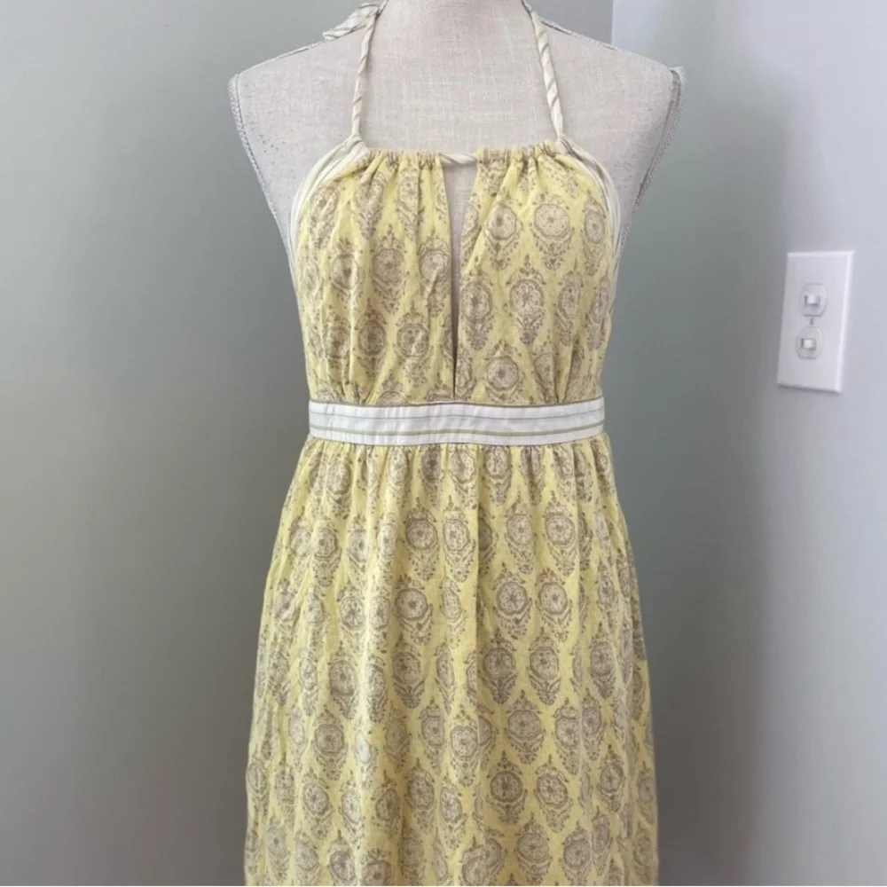 Free People Yellow and Pink Mini Dress - Picture 11 of 11